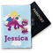 Girl Flying on a Dragon Vinyl Passport Holder (Personalized)