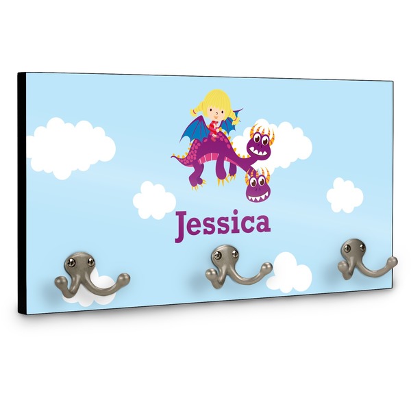 Girl Flying on a Dragon Coat Hanger Main