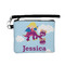 Girl Flying on a Dragon Wristlet ID Case w/ Name or Text