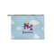 Girl Flying on a Dragon Zipper Pouch Small (Front)