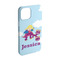 Girl Flying on a Dragon iPhone 15 Case - Angle