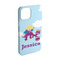 Girl Flying on a Dragon iPhone Case - Plastic - iPhone 15 (Personalized)