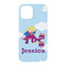 Girl Flying on a Dragon iPhone 15 Case - Back