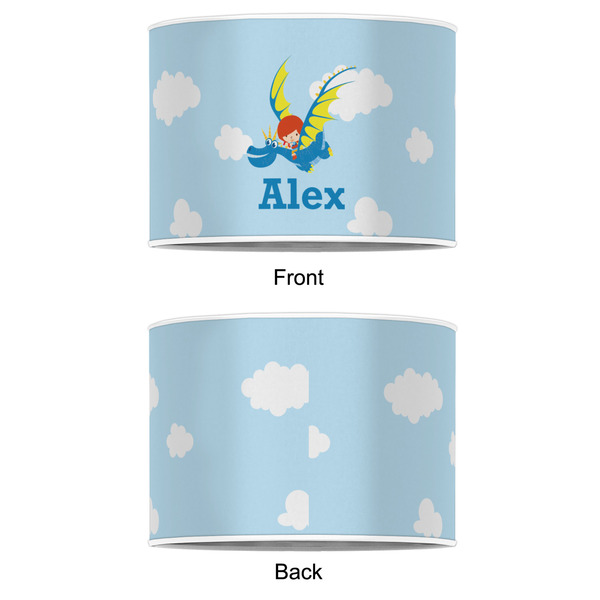 Flying a Dragon 12" Drum Lampshade - APPROVAL (Poly Film)