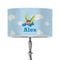 Flying a Dragon 12" Drum Lampshade - ON STAND (Poly Film)