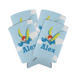 Flying a Dragon Can Cooler (tall 12 oz) - Set of 4 (Personalized)