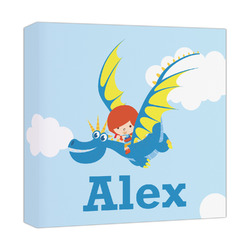 Flying a Dragon Canvas Print - 12x12 (Personalized)