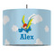 Flying a Dragon Drum Pendant Lamp (Personalized)