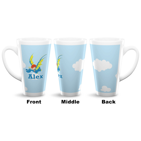 Flying a Dragon 16 Oz Latte Mug - Approval