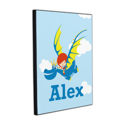 Flying a Dragon Wood Prints (Personalized)