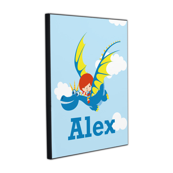 Flying a Dragon 16x20 Wood Print - Angle View