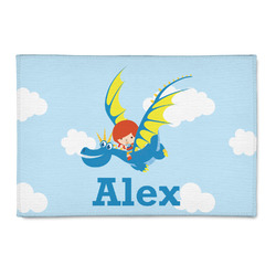 Flying a Dragon 2' x 3' Patio Rug (Personalized)