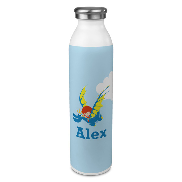 Custom Flying a Dragon 20oz Stainless Steel Water Bottle - Full Print (Personalized)