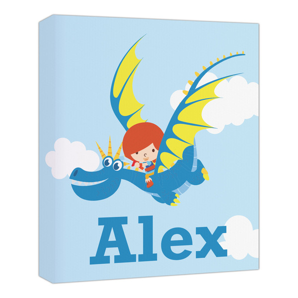 Custom Flying a Dragon Canvas Print - 20x24 (Personalized)