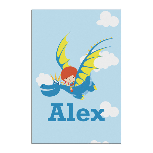 Custom Flying a Dragon Posters - Matte - 20x30 (Personalized)