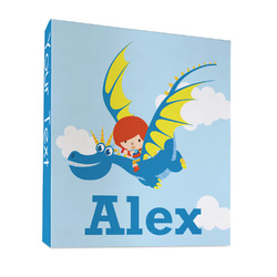 Flying a Dragon 3 Ring Binder - Full Wrap - 1" (Personalized)