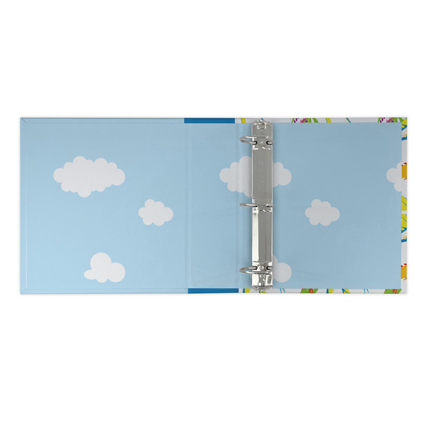 Flying a Dragon 3 Ring Binders - Full Wrap - 2" - OPEN INSIDE