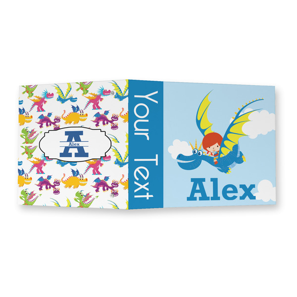 Flying a Dragon 3 Ring Binders - Full Wrap - 2" - OPEN OUTSIDE