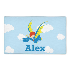 Flying a Dragon 3' x 5' Indoor Area Rug (Personalized)