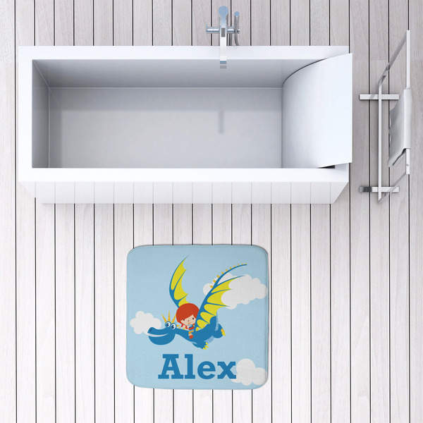 Flying a Dragon 48x48 Foam Memory Mat - LIFESTYLE