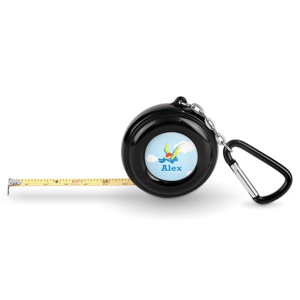 Custom Flying a Dragon Pocket Tape Measure - 6 Ft w/ Carabiner Clip (Personalized)