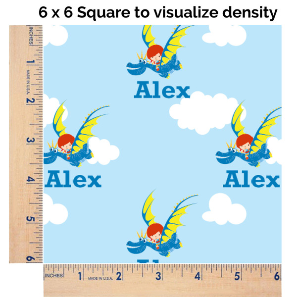 Flying a Dragon 6x6 Swatch of Fabric