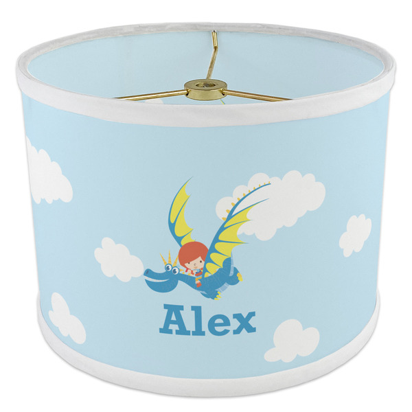Flying a Dragon 8" Drum Lampshade - ANGLE Poly-Film