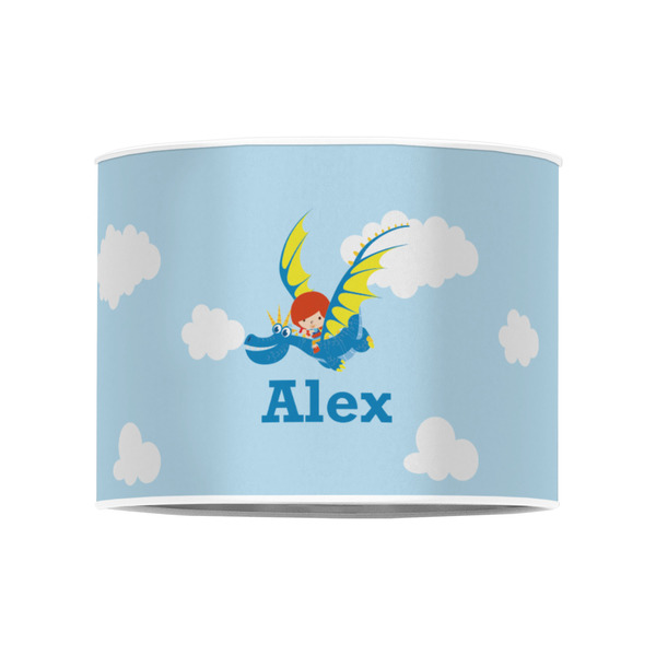 Flying a Dragon 8" Drum Lampshade - FRONT (Poly Film)