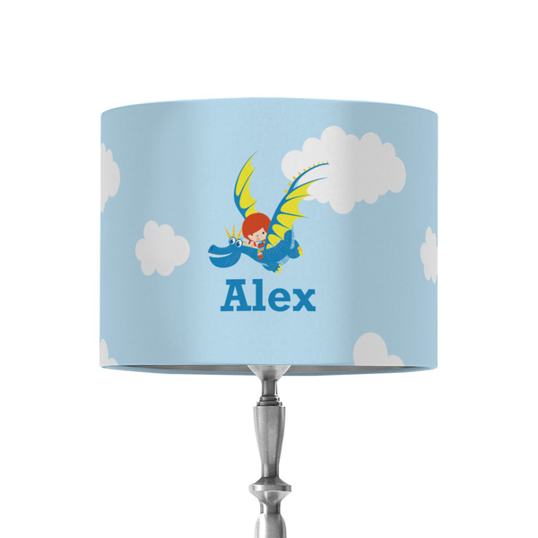 Custom Flying a Dragon 8" Drum Lamp Shade - Fabric (Personalized)
