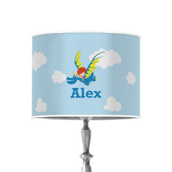 Flying a Dragon 8" Drum Lamp Shade - Poly-film (Personalized)