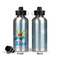 Flying a Dragon Aluminum Water Bottle - Front and Back