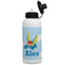 Flying a Dragon Aluminum Water Bottle - White Front