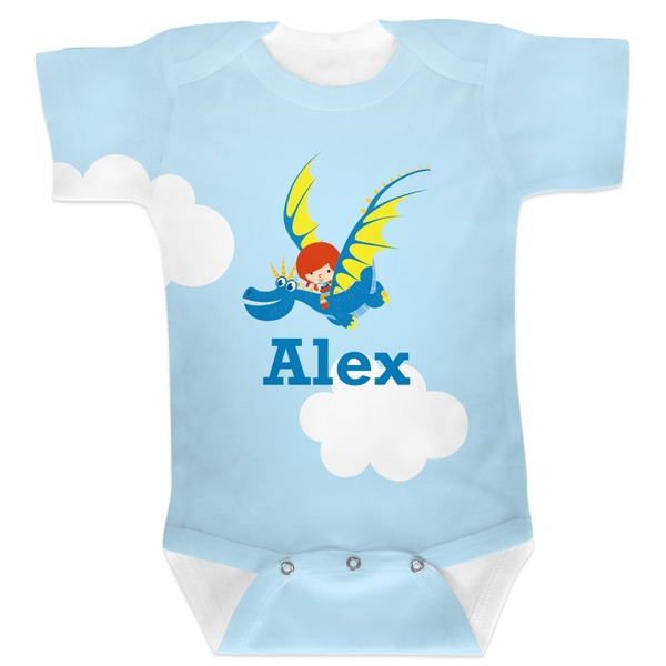Custom Flying a Dragon Baby Bodysuit (Personalized)