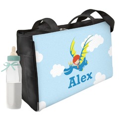 Flying a Dragon Diaper Bag w/ Name or Text
