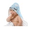 Flying a Dragon Baby Hooded Towel on Child