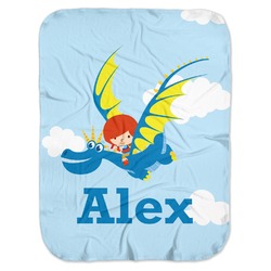 Flying a Dragon Baby Swaddling Blanket (Personalized)
