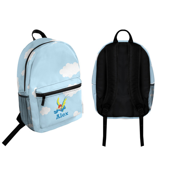 Flying a Dragon Backpack front and back - Apvl