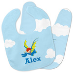 Flying a Dragon Baby Bib w/ Name or Text