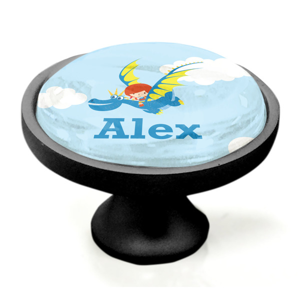 Flying a Dragon Black Custom Cabinet Knob (Side)