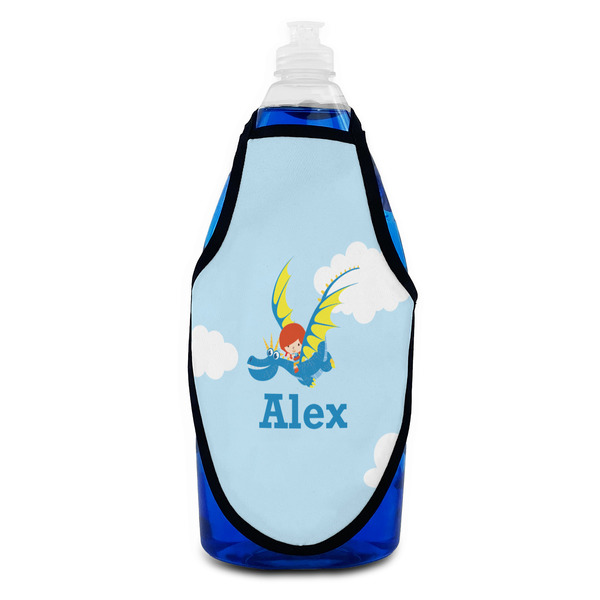 Flying a Dragon Bottle Apron - Soap - FRONT