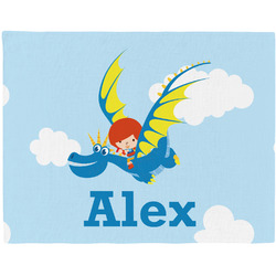 Flying a Dragon Woven Fabric Placemat - Twill w/ Name or Text