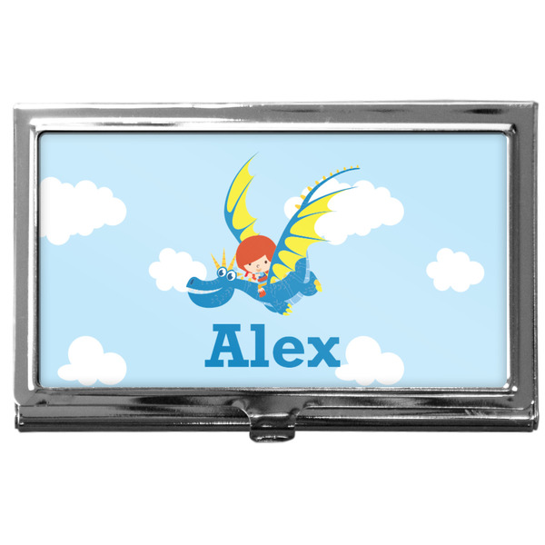 Custom Flying a Dragon Business Card Case