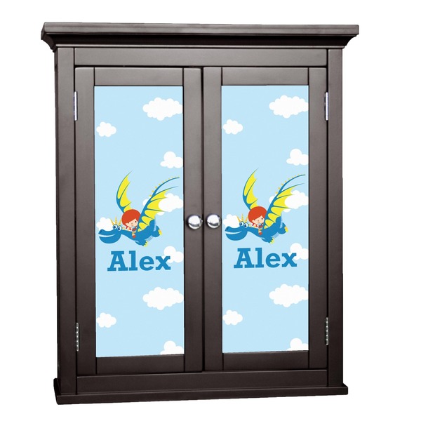 Custom Flying a Dragon Cabinet Decal - Large (Personalized)