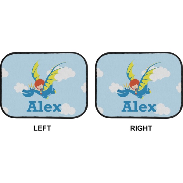 Flying a Dragon Car Floor Mats (Back Seat) (Approval)