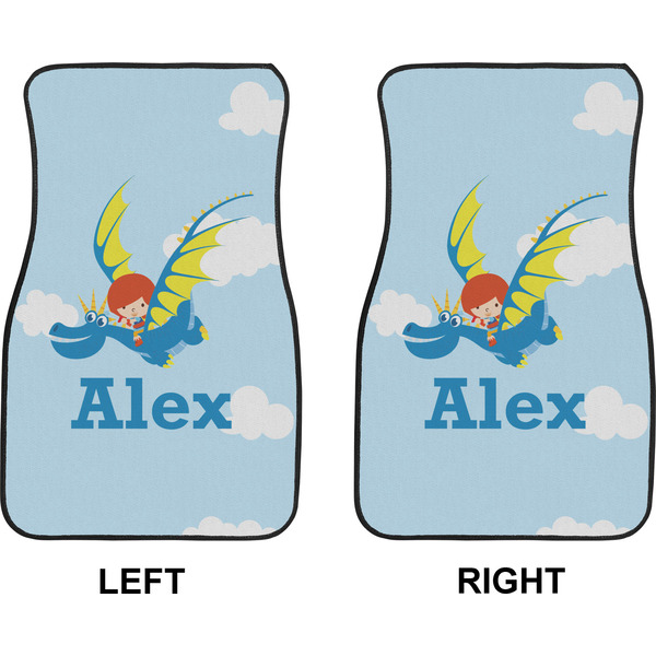 Flying a Dragon Car Mat Front - Approval