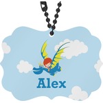 Flying a Dragon Rear View Mirror Charm (Personalized)