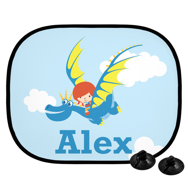 Custom Flying a Dragon Car Side Window Sun Shade (Personalized)