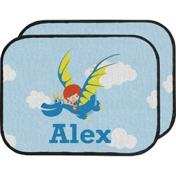 Flying a Dragon Car Floor Mats (Back Seat) (Personalized)