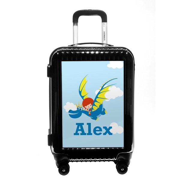 Custom Flying a Dragon Carry On Hard Shell Suitcase (Personalized)