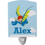Flying a Dragon Ceramic Night Light (Personalized)